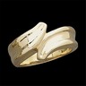 Gold Fashion Ring 12.25mm Wide Ref 330301