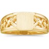 Gold Fashion Signet Ring Ref 430679
