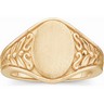 Gold Fashion Signet Ring Ref 221082