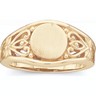 Gold Fashion Signet Ring Ref 587544