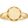 Gold Fashion Signet Ring Ref 741734