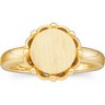 Gold Fashion Signet Ring Ref 741734