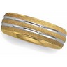6mm Two Tone Comfort Fit Design Band Ref 839266