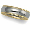 6mm Two Tone Comfort Fit Band Ref 695846