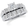 Platinum Diamond Engagement Ring .57 CTW Ref 917755
