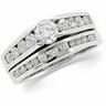 Diamond Semi Set Engagement Ring .5 CTW Round Side Diamonds Ref 101855