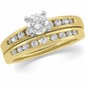 Diamond Semi Set Engagement Ring .17 CTW Round Side Diamonds Ref 672841