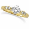 Diamond Semi Set Engagement Ring .13 CTW Round Side Diamonds Ref 165899