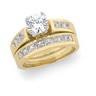 Diamond Semi Set Tulipset Engagement Ring .5 CTW Ref 998549