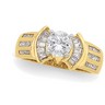 Diamond Semi Set Engagement Ring .75 CTW Ref 940277