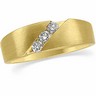 Two Tone Diamond Duo Wedding Band Ref 109954