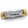 Diamond Duo Wedding Band Ref 497104