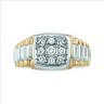 Two Tone Diamond Ring .38 CTW Ref 616014