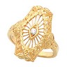 Filigree Ring 3 pttw dia. Ref 695881