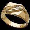 Gents Diamond Ring .13 CTW Ref 324863