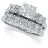Platinum Diamond Engagement Ring .63 CTW Ref 166441