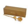 12 Inch 24K Gold Rose Bud Ref 180208