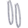 Diamond Hoop Earrings Ref 606816