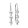 Three Stone Earrings 3 CTW Ref 249333