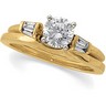 Diamond Solitaire Enhancer .08 CTW Ref 134297