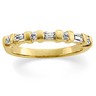 Baguette and Round Diamond Anniversary Band .38 CTW Ref 492978