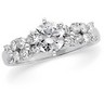 Diamond Semi Set Engagement Ring .75 CTW Round Side Diamonds Ref 155921