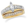 Diamond Semi Set Engagement Rings