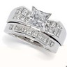 Diamond Semi Set Engagement Ring .75 CTW Ref 654288