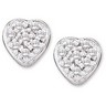 Diamond Heart Earrings .1 CTW Ref 919782