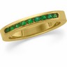 Genuine Emerald Anniversary Band 1.7 or 2.5mm Ref 579300