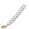 Panache Freshwater Roundel Cultered Pearl Strand | 5.5 - 6 mm | SKU: 61656