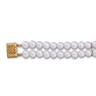 Panache Freshwater Potato Cultured Pearl Double Strand Bracelet | 5.0 - 5.5 mm | 7 inch | SKU: 61669