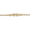 Diamond Heart Bracelet .08 CTW Ref 367027