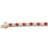 Genuine Ruby and Diamond Bracelet 3mm 2.38 CTW Ref 918213