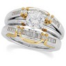 Diamond Ring Guard .5 CTW Side Diamonds Ref 197713
