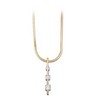 3 Stone Diamond Pendant on Chain .5 CTW Ref 309362