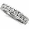 Round Diamond Anniversary Band 1.13 CTW Ref 750470