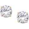 Created Moissanite Earrings Ref 492400