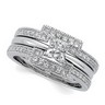 Diamond Ring Guard .5 CTW Side Diamonds Ref 288405