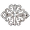 Petite Diamond Brooch .25 CTW Ref 726292