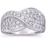 Pave Diamond Fashion Ring 1.38 CTW Ref 190239