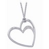 Diamond Fashion Heart Necklace .05 CTW Ref 813094