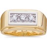 Gents Diamond Fashion Ring .75 Carat Ref 854635