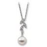 Freshwater Cultured Pearl and Diamond Necklace 0.1 CTW 8mm Ref 184417