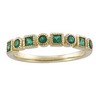 Genuine Emerald Bridal Anniversary Band Ref 155776