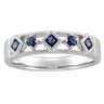 Genuine Sapphire Bridal Anniversary Band Ref 774719