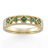 Genuine Emerald Bridal Anniversary Band Ref 377460