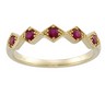 Genuine Ruby Anniversary Band Ref 538258