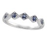 Genuine Sapphire Bridal Anniversary Band Ref 432294