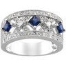 Genuine Sapphire Bridal Anniversary Band .25 CTW Ref 511271